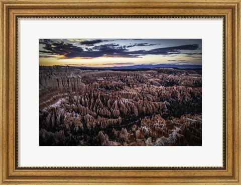 Framed Bryce Canyon Sunset 3 Print