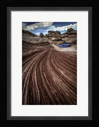 Framed White Pocket Print