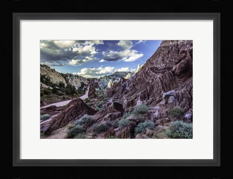 Framed Goblin Hats Valley Print
