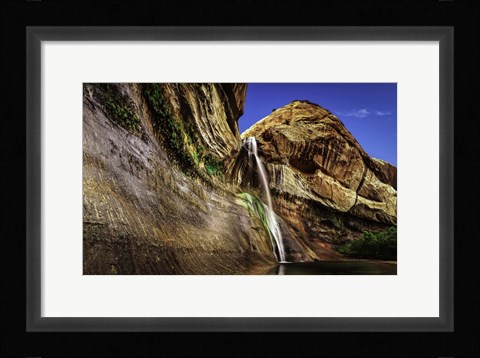 Framed Calf Creek Falls 2 Print