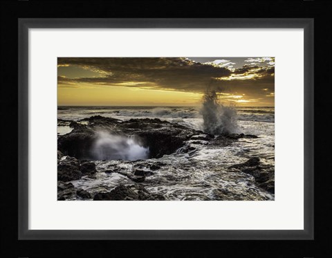 Framed Sinkhole 2 Print