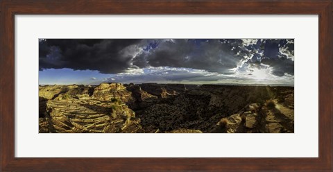 Framed Little Gand Canyon 2 Crop Print