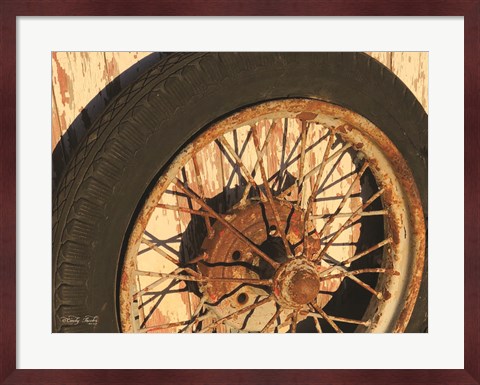 Framed Tire Print