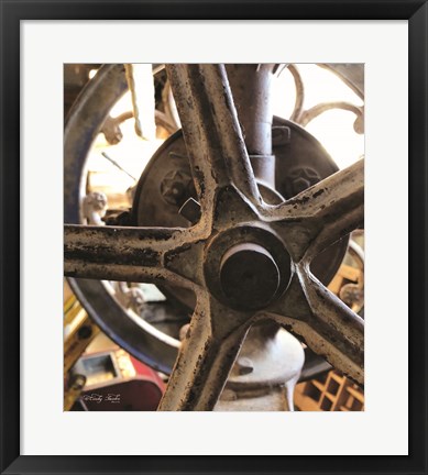 Framed Star Wheel Print