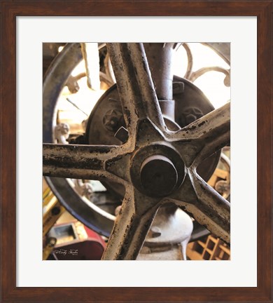 Framed Star Wheel Print