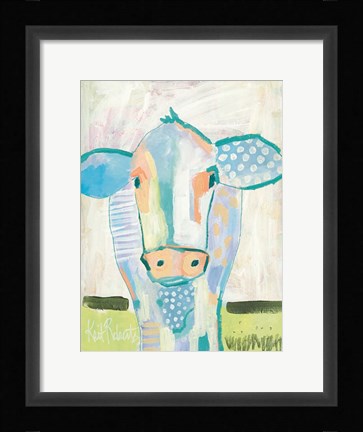 Framed Moo Series:  Laverne Print