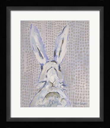 Framed Rhett the Rabbit Print
