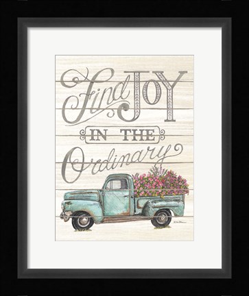 Framed Find Joy in the Ordinary Print
