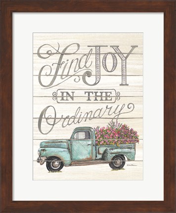 Framed Find Joy in the Ordinary Print