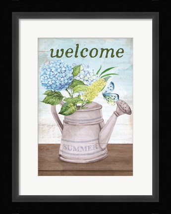 Framed Hydrangea Print