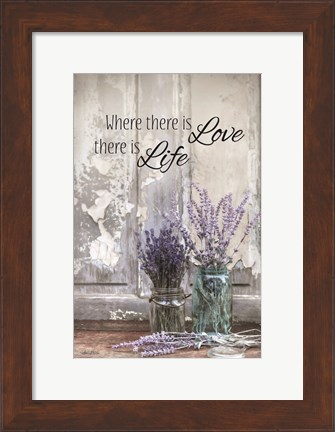 Framed Where There is Love Print
