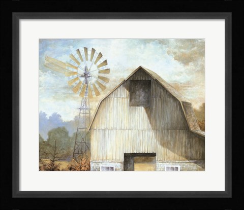 Framed Barn Country Print