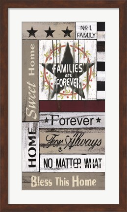 Framed Families are Forever Print