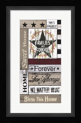 Framed Families are Forever Print