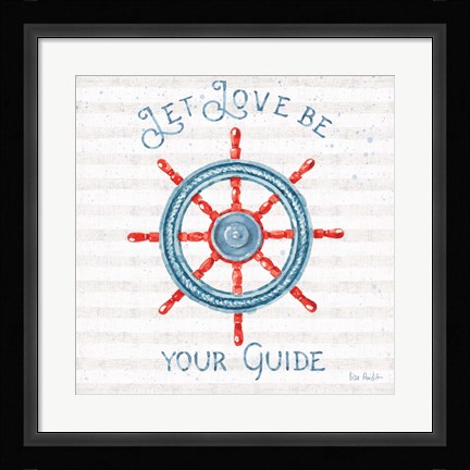 Framed Nautical Life V Print