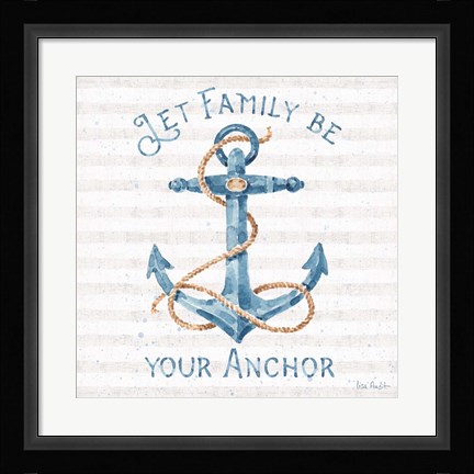 Framed Nautical Life IV Print