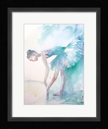Framed Pointe Shoes Print