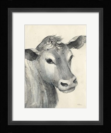 Framed Moo Print