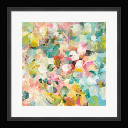 Framed Happy Garden Print