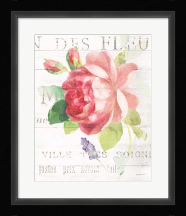 Framed Maison des Fleurs VIII Print