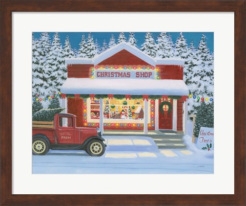 Framed Holiday Moments II Print