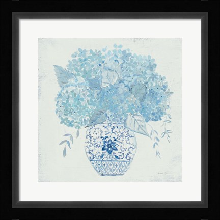 Framed Hydrangea Fun Print