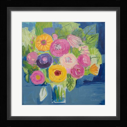 Framed Happy Bouquet Print