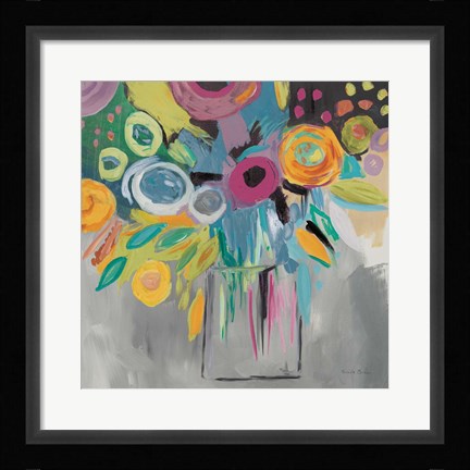 Framed Burst of Magic Autumn Print