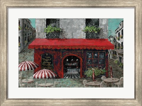 Framed Cafe Monmartre Print