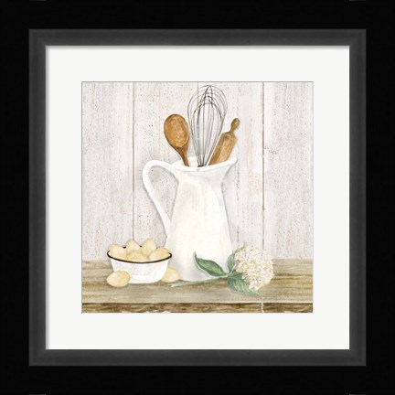 Framed Vintage Kitchen II Print