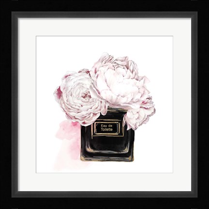 Framed Eau de Toilette Noir Print