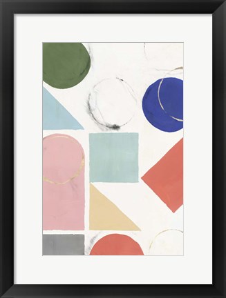 Framed Fusion I Print