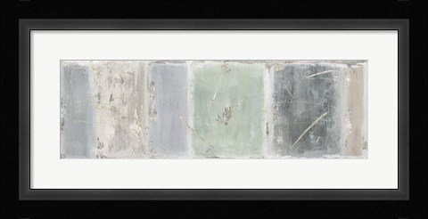 Framed Silver Tiles Print