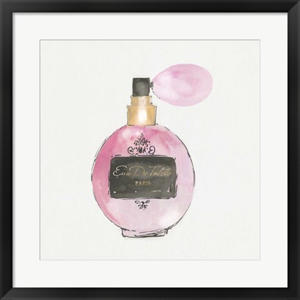 Framed Perfume Paris I Print