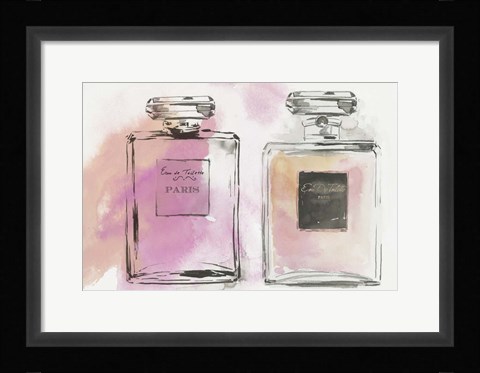 Framed Perfume Paris II Print