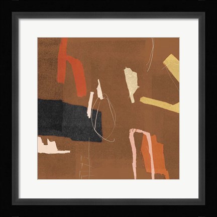 Framed Ultra I Cinnamon Print