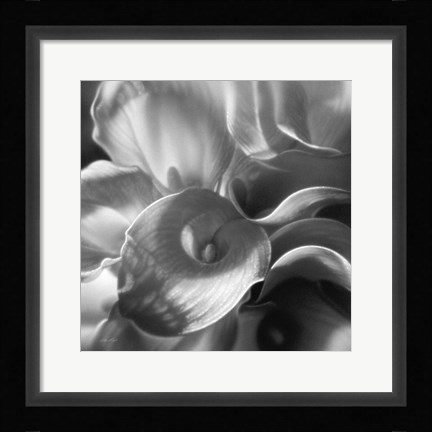 Framed Calla Lillie Bouquet Print