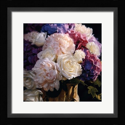 Framed Rhapsody in Bloom Print