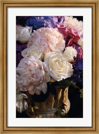 Framed Rhapsody in Bloom - Vertical Print