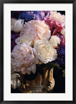 Framed Rhapsody in Bloom - Vertical Print