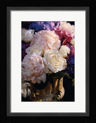 Framed Rhapsody in Bloom - Vertical Print