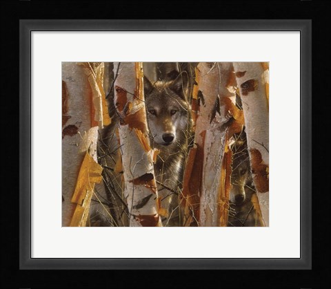Framed Wolves - The Guardian Print
