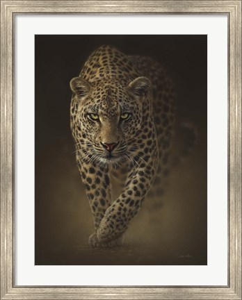 Framed Leopard - Savage Print