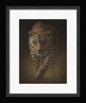 Framed Leopard - Savage Print