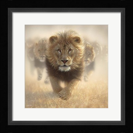 Framed Eat My Dust Print