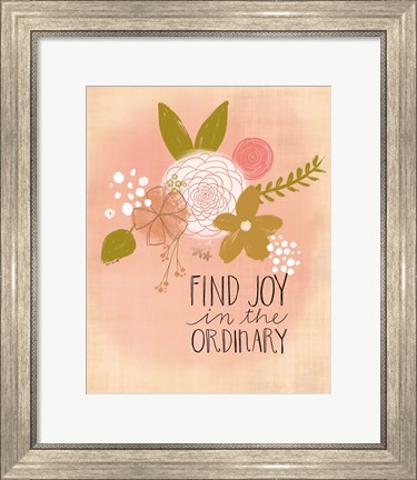 Framed Find Joy Print