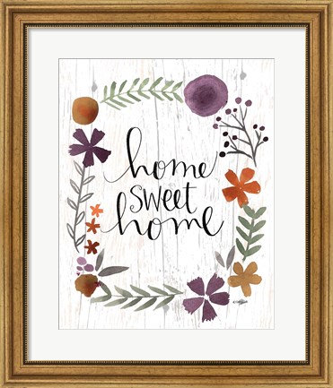 Framed Sweet Home Print