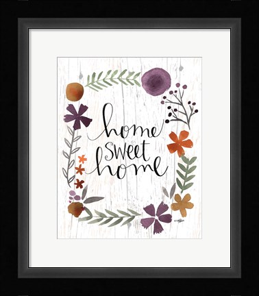 Framed Sweet Home Print
