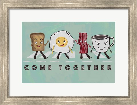 Framed Come Together Print