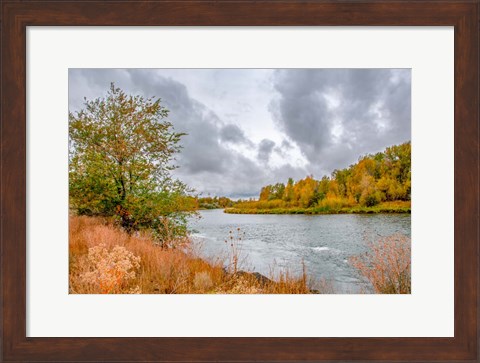 Framed Snake River Autumn I Print